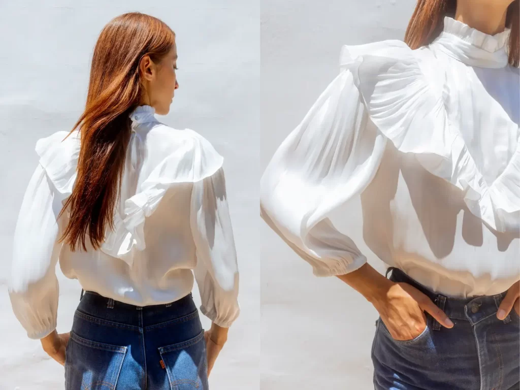 Ruffled Blouse-3