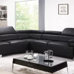 leather black sofa-1